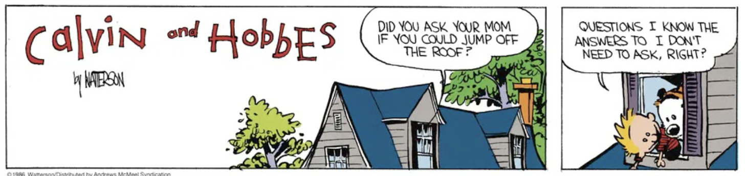 Known Answer to Question